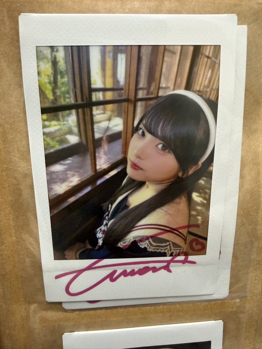 もなちゃん（サイン入り）、美雨ちゃん 被ってしまった為お譲り、交換