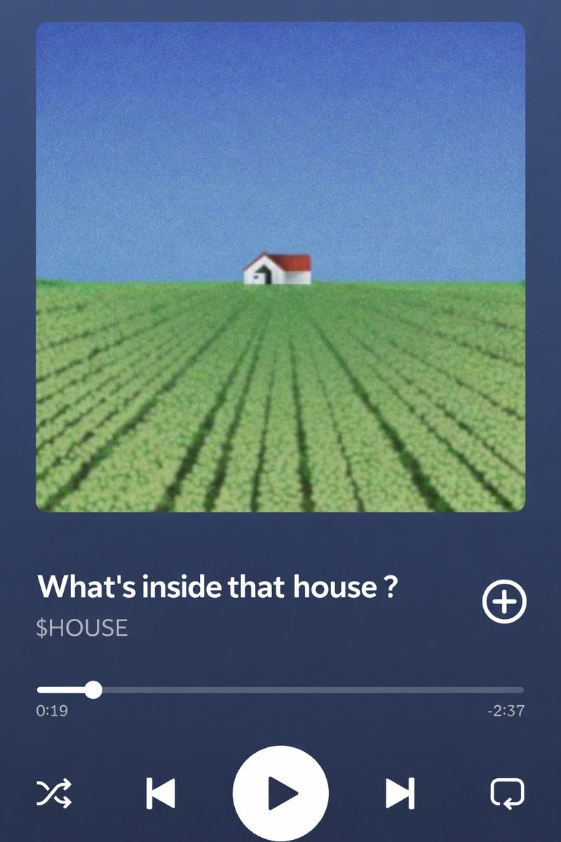 On my head 24/7, what a banger !! 🎶 

$house 🏠