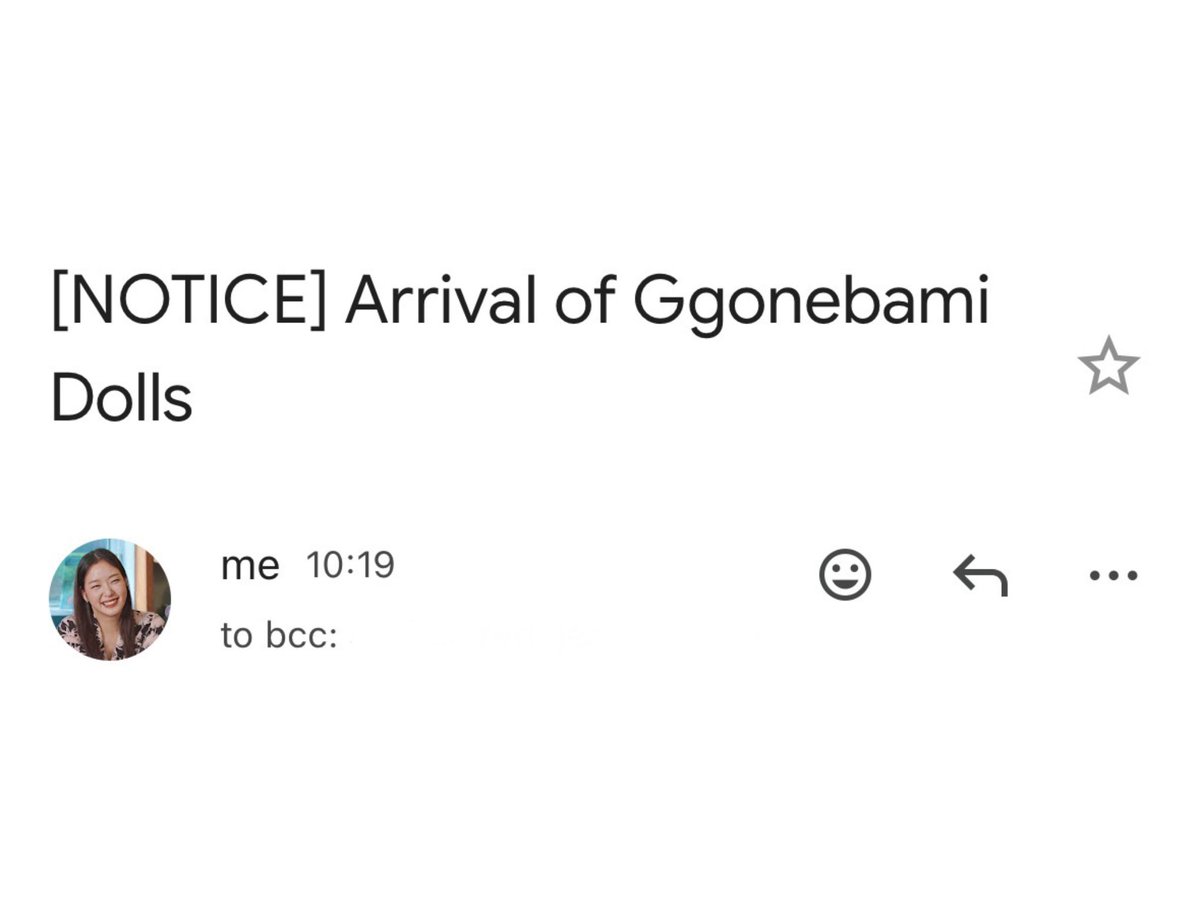 kimgoeunphofc's tweet photo. Hello to everyone who placed an order for the Ggonebami dolls! 💛

Kindly check your email for the shipping details.

Thank you! 😊 https://t.co/qKCK2LR2ds