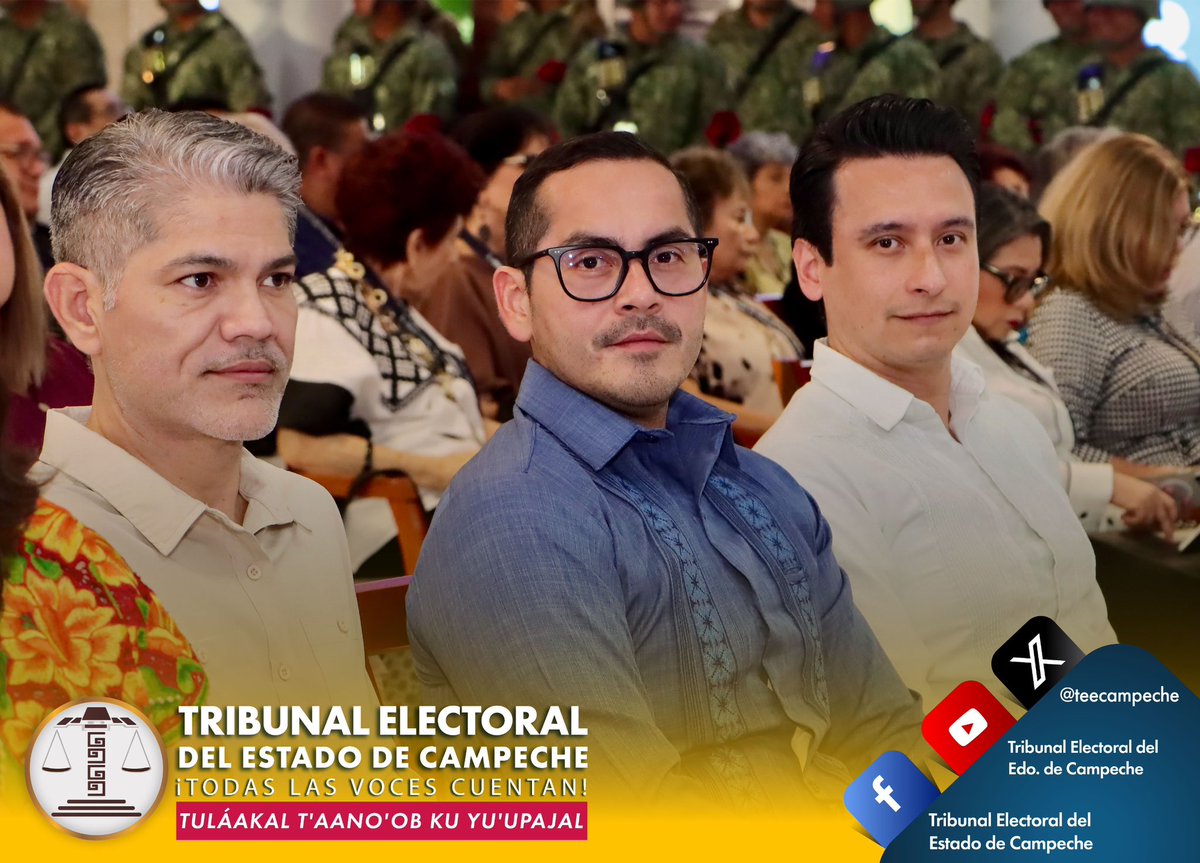 teecampeche's tweet photo. En representación del Pleno del #TEEC, el secretario general de acuerdos, David Antonio Hernández Flores, asistió al acto inaugural de la 7a. Jornada Regional Zona Sureste del Notariado Mexicano; encuentro que reúne a las y los profesionales del Derecho para impulsar la vanguardia y el profesionalismo del notariado en el sureste del país.
Organiza: @Colegio de Notarios de Campeche.