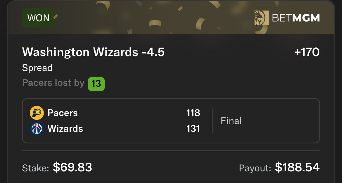 BOOM 💥 

We stay hot 🔥 

Wizards cover and then some 🧙‍♂️💰 

$50 GIVEAWAY - RT &amp; FOLLOW 😉