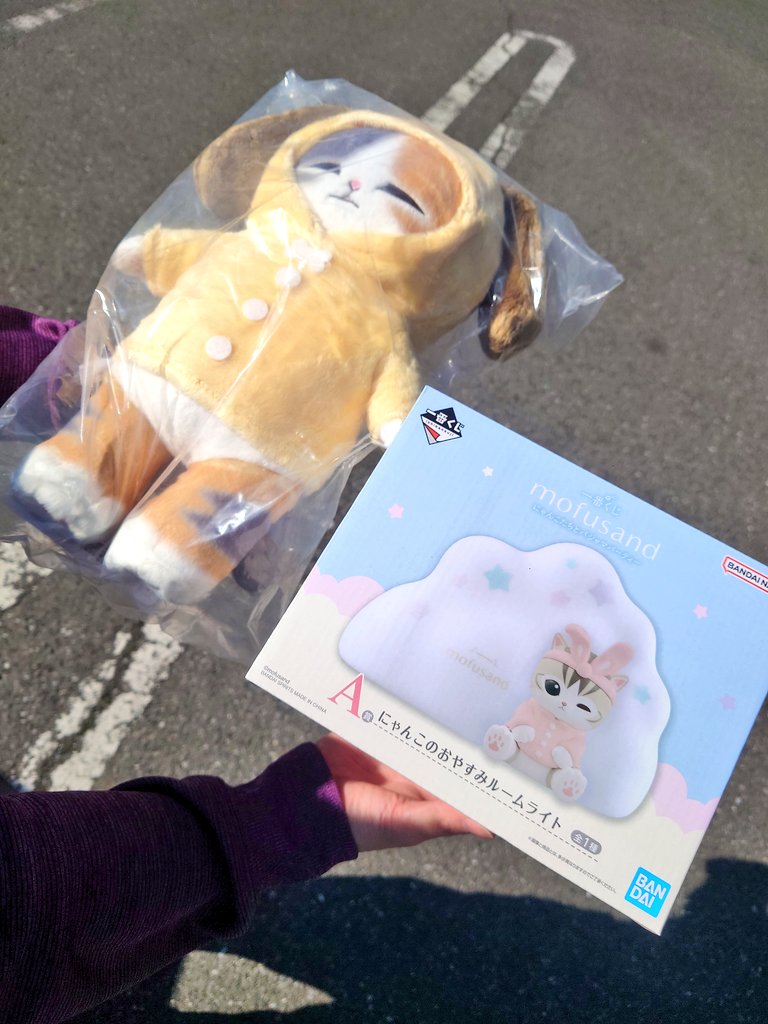 miu666's tweet photo. モフサンド一番くじ
10回引いてAとB賞いただいた https://t.co/aNSQGDFQBH