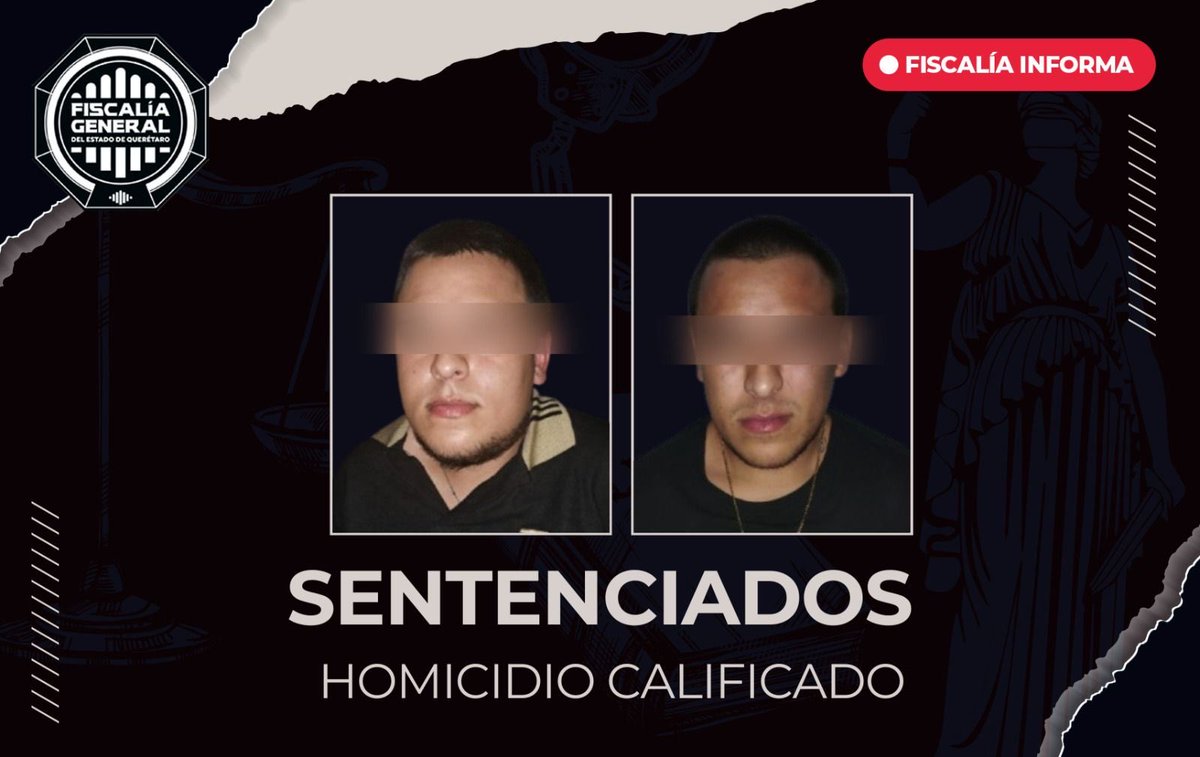 🚨 Gemelos sentenciados a 90 años de prisión por homicidio de policías en Lomas de Casablanca 🚨

🚓▪Los hechos ocurrieron en septiembre de 2023, cuando los oficiales custodiaban un inmueble

📰🦟Nota completa: 

periodicoelmosquito.com/policia/gemelo…