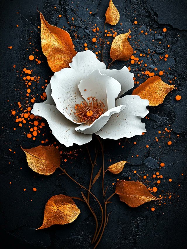 QT with your Flowers art