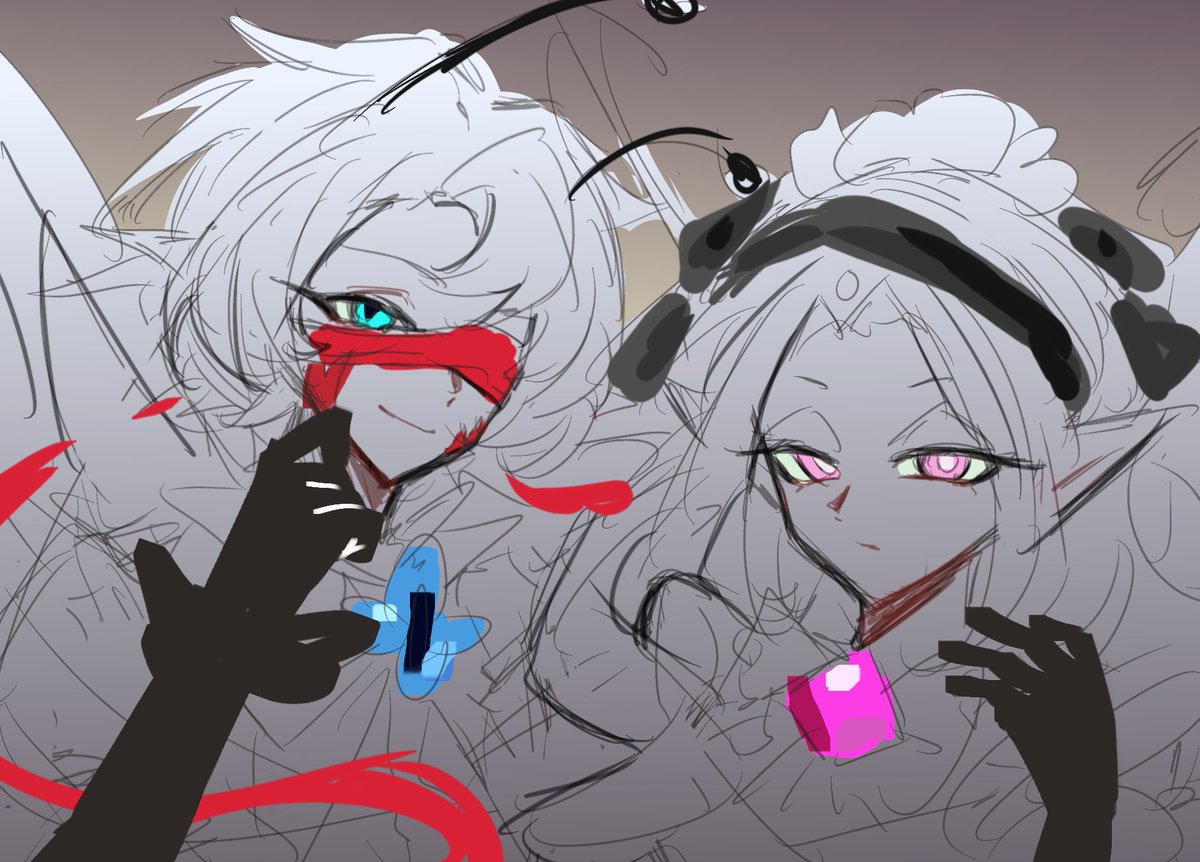 BeiFa75589's tweet photo. 我给他们穿上了不一样的衣服
#ShadowSugar #Cookierun https://t.co/SvTdIvSfEe