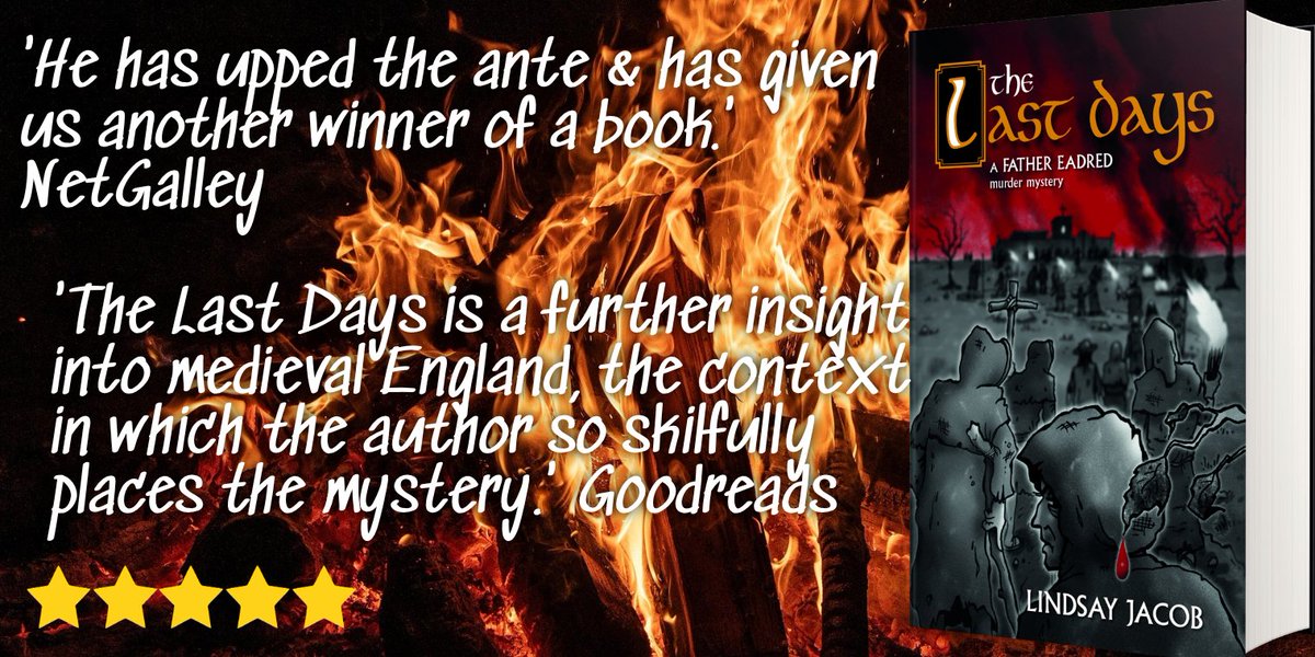Plunge into early #medieval England, where fears of the Antichrist, a rumoured miracle, Christians &amp; necromancers all trouble Father Eadred as he tackles another murder in the fens
mybook.to/xtpqkWq
#histfic #mystery #kindlebooks #Historical #HistoricalFiction #fiction
