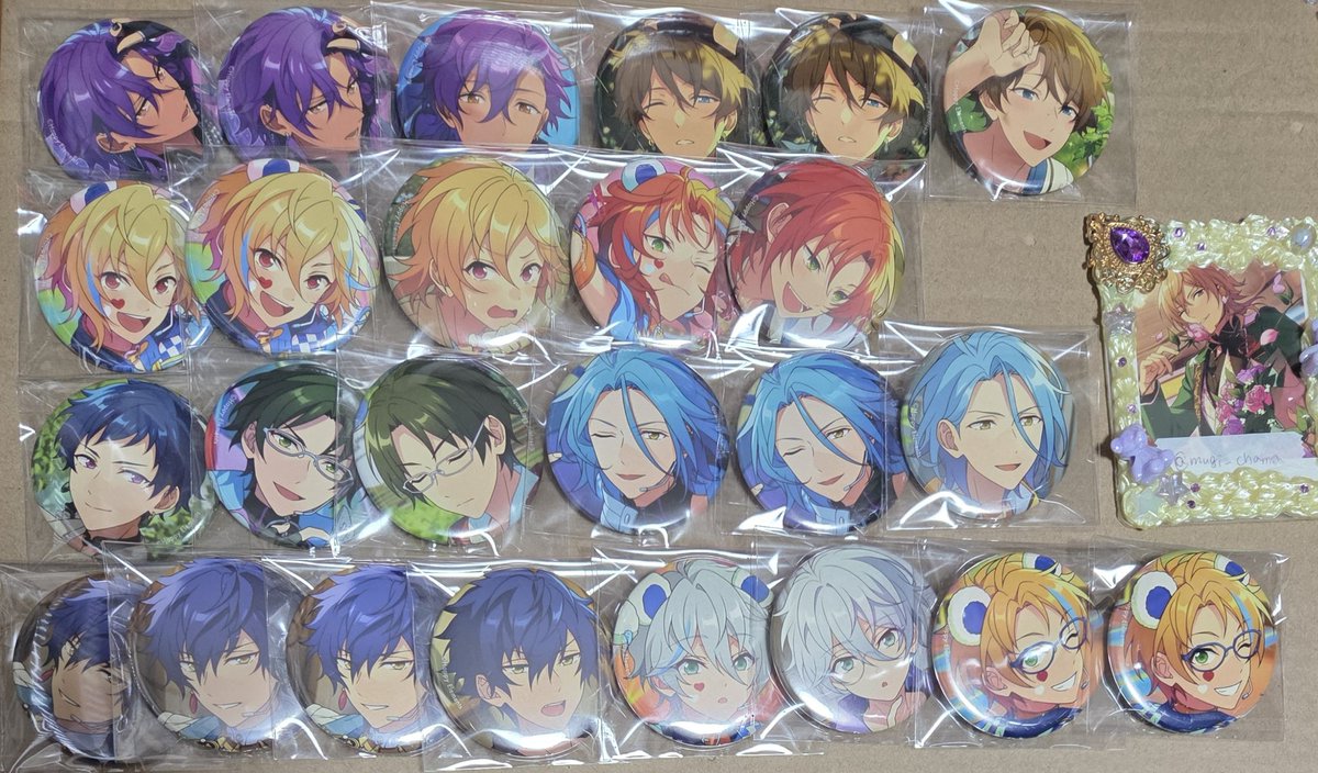 交換】あんスタ コレクション缶バッジ コレ缶 Nov. idol casual 譲