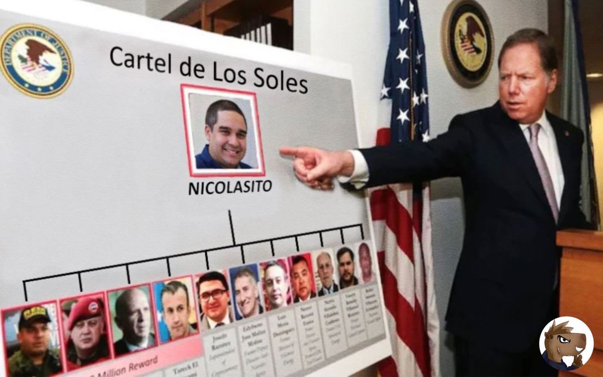 ChiguieTripolar's tweet image. ⚠️URGENTE⚠️ El FBI identifica a Nicolasito como el verdadero capo del Cartel de Los Soles. Dicen que se hacía pasar por gafo para despistar