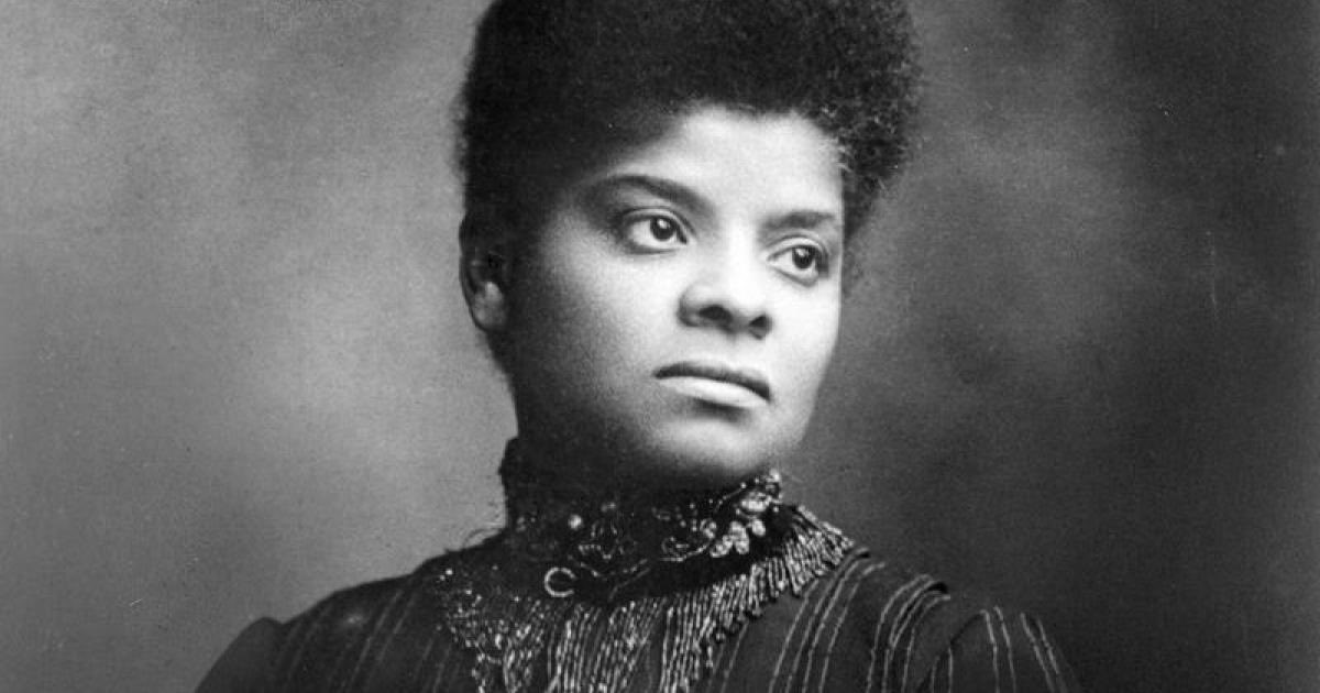 CoriBush's tweet photo. This #BHM we celebrate civil rights and women’s suffrage leader Ida B. Wells. As a fearless investigative journalist, her nationwide anti-lynching campaign saved countless lives from white supremacist violence.

Wells was an essential figure in the early civil rights movement, whose life of dedicated activism included co-founding the NAACP, owning and editing newspapers that advocated for equal rights, and founding Chicago’s first kindergarten for Black children.

We honor her memory as we continue to fight against violence, racism, and patriarchy.