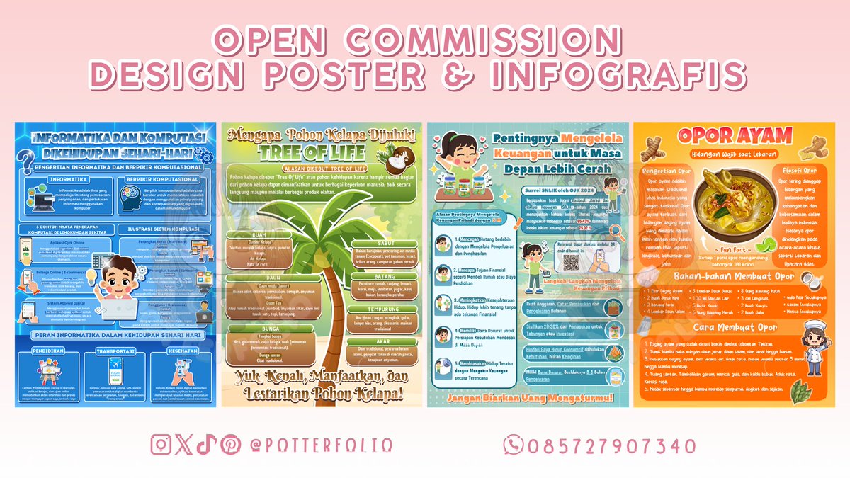 caca - commission design, poster & infografis ♡ tweet media