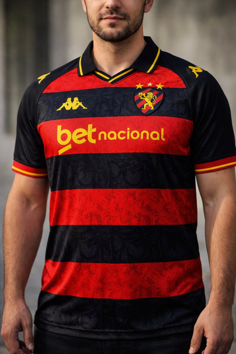 rodrigolb1's tweet photo. @NICOLASLIMA_OFI peguei a foto da camisa e coloquei ela vestida em uma pessoa através da IA pra ter uma ideia melhor da camisa https://t.co/MnukkNYJ6a