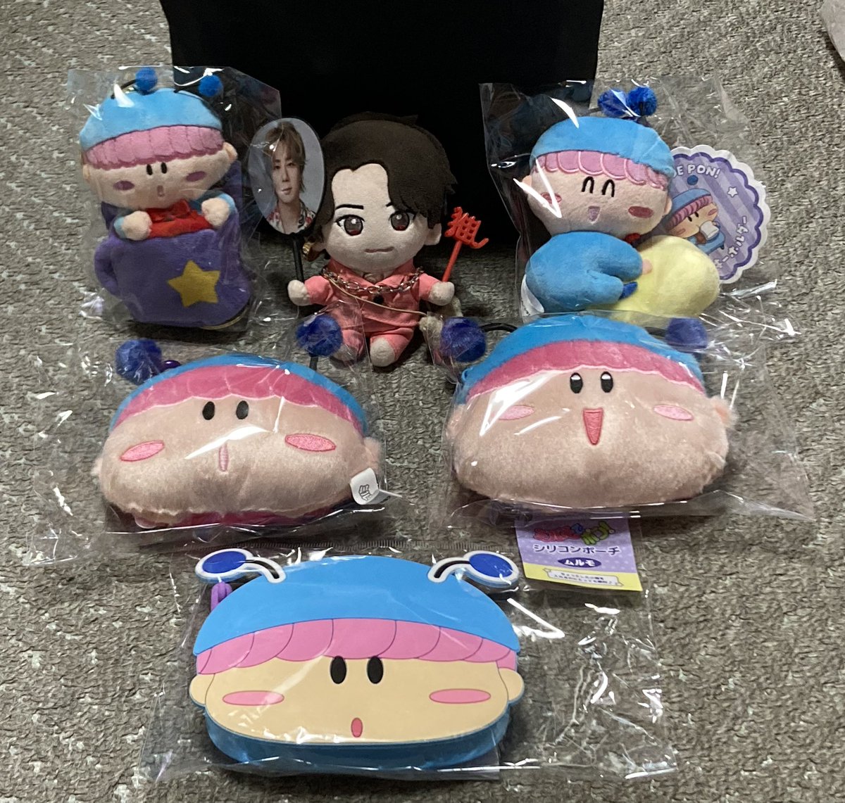 SPINNSでWEB予約してたミルモでポンのグッズきた🫶 ムルモ可愛すぎて