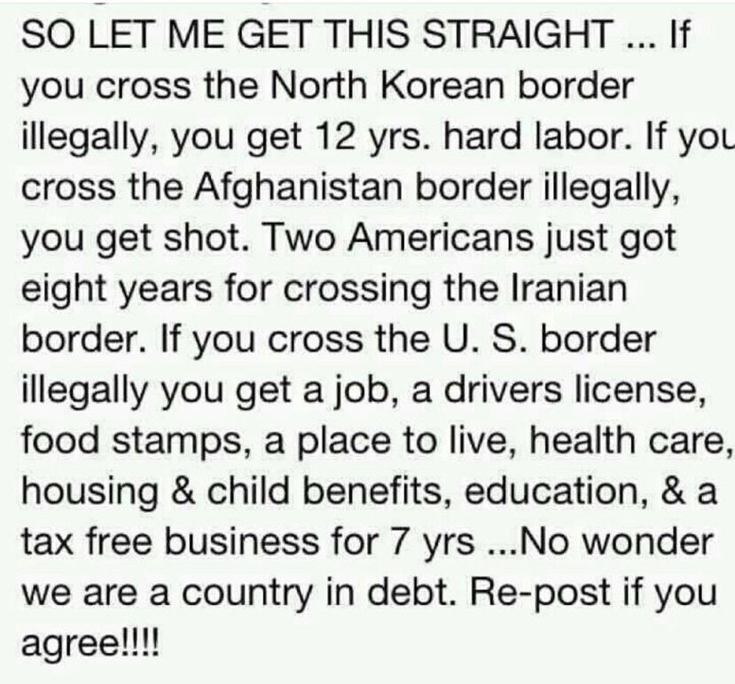 How can everyone not see the insanity of this?