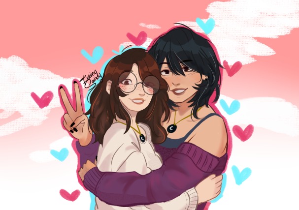 Inking_Soulsly's tweet photo. 💫Sorry for being a bit inactive on X hehe. I have been making content, I just somehow forgot to post it here. My bad :')

I made this for Valentine’s Day with my beautiful wife. I’ll slowly be sharing the rest of the content I have left to post. 🧡✨🍯 https://t.co/RxafEUcH6w