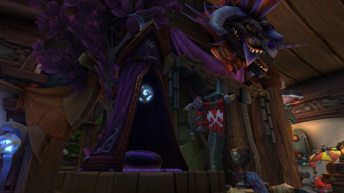 maybe I'm spending too much time housing in <a href="/Warcraft/">World of Warcraft</a> ... but look how cute is the cat tree I made, hihihi