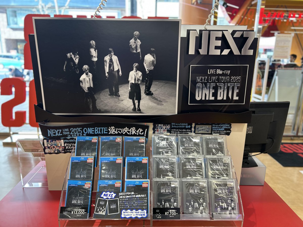 タワ渋NEXZ】 ／ #NEXZ LIVE Blu-ray 『NEXZ LIVE TOUR 2025 “One Bite