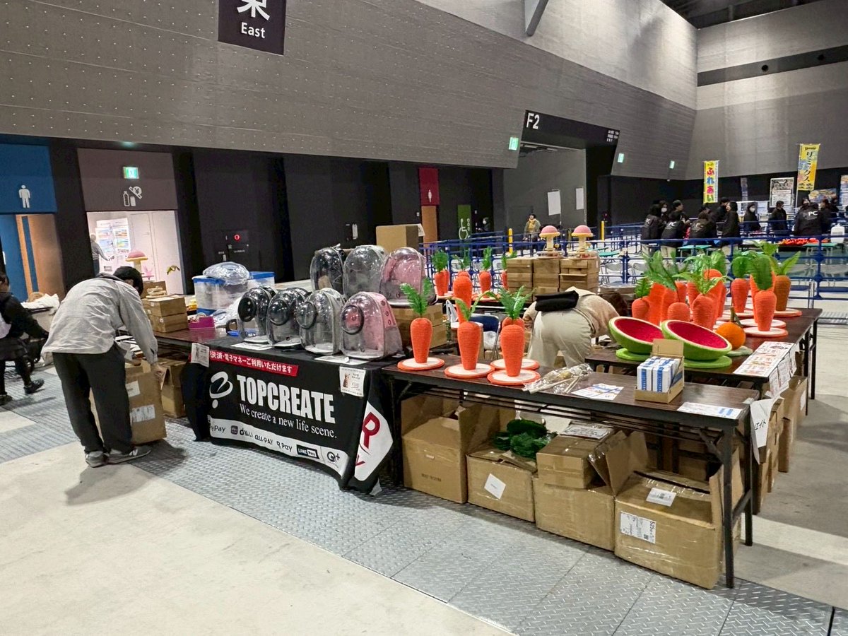 topcreate's tweet photo. わんにゃんドーム始まりました！明日までですので皆さん是非お立ち寄り下さい
是非　わんにゃんドーム2026 in Aichi Sky Expo まで https://t.co/XfhRKG1Xy6