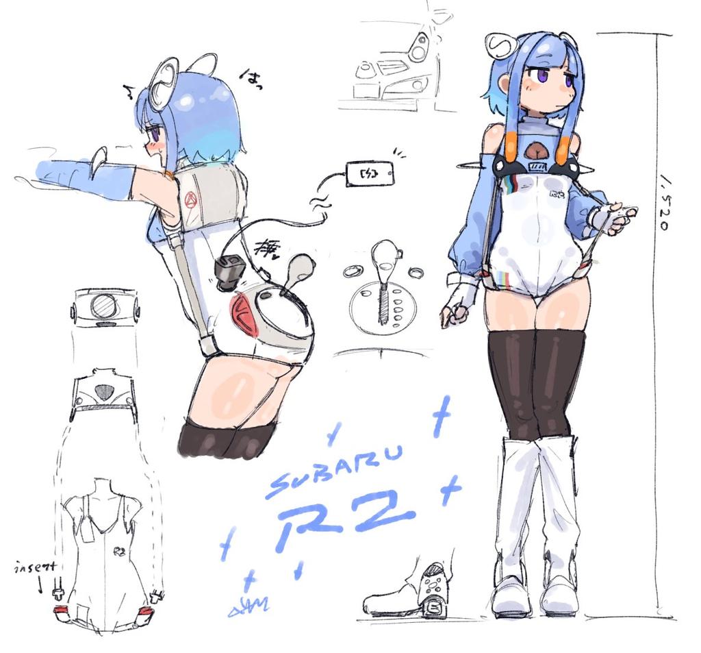 #自分で生み出した一次創作オリジナルキャラを流そう
愛車の擬人化です🚗💫
FAご自由にどぞ!!! 