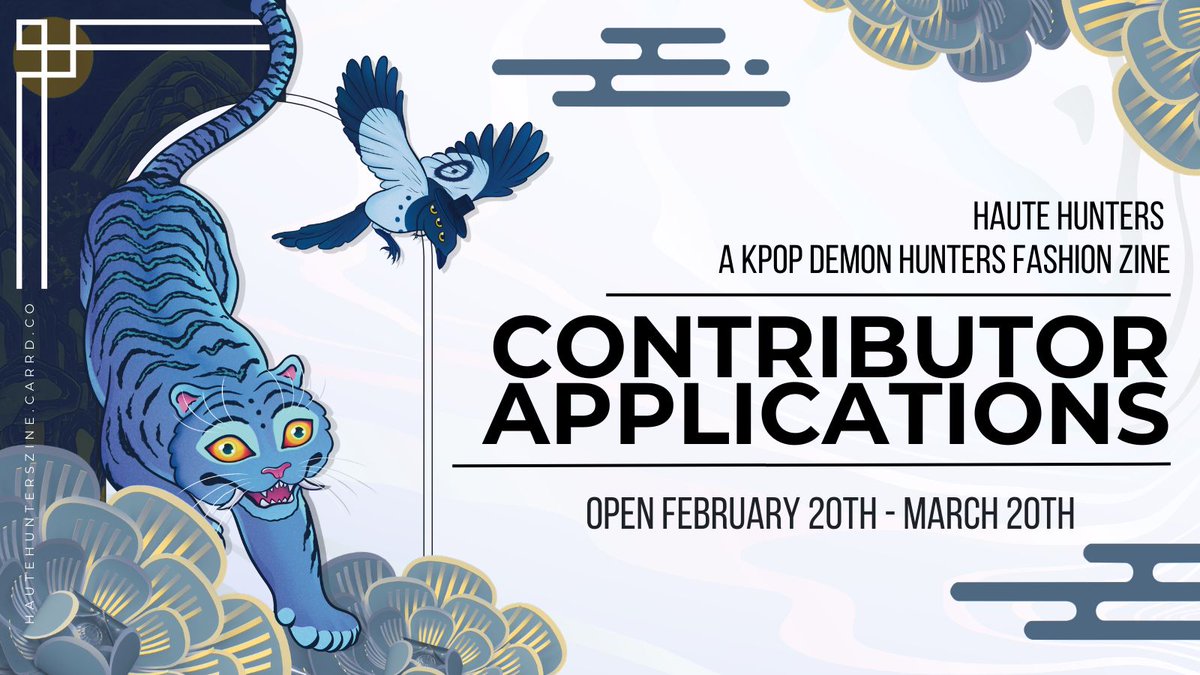 HAUTE HUNTERS: A KPDH Zine | APPLICATIONS OPEN tweet media