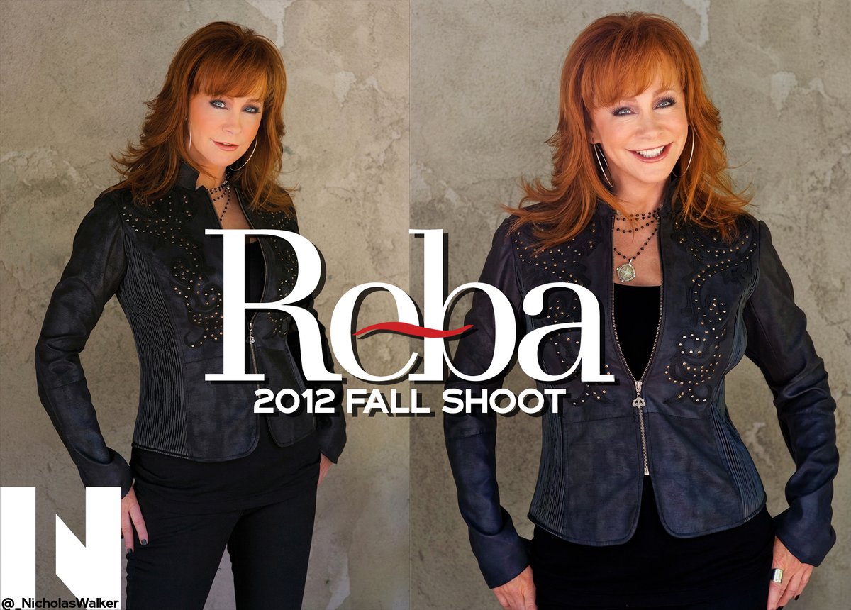.@Reba Style #throwback to the 2012 photoshoot with amazing photographer Russ Harrington! He always made Reba shine.