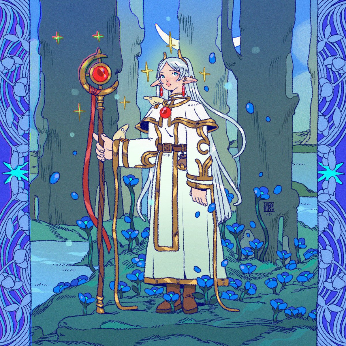 zeo4k's tweet image. RT @albabbgg: #葬送のフリーレン  🌷