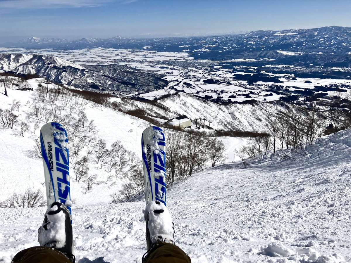 山頂付近以外は修行モード！🧘
時期が良かったらメチャ最高なんだが！
#アライマウンテンリゾート