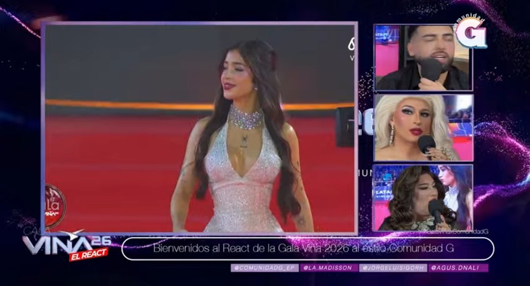 inkcontreras's tweet photo. Cómo cabe todo ahí? 😮
Cintura avispa en su máxima expresión #GalaViña2026 https://t.co/cxqMJmP3dE