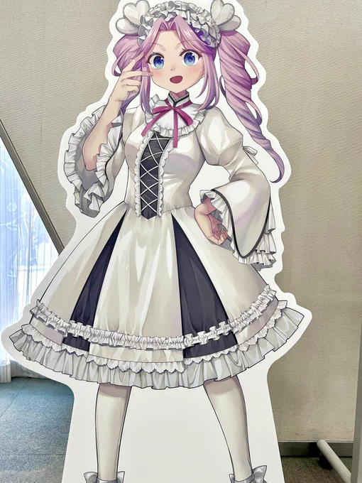 #ボイボ寮祭 設営終了!ボイボ61にてお待ちしております☆ めたんちゃんのパネル!! 可愛い