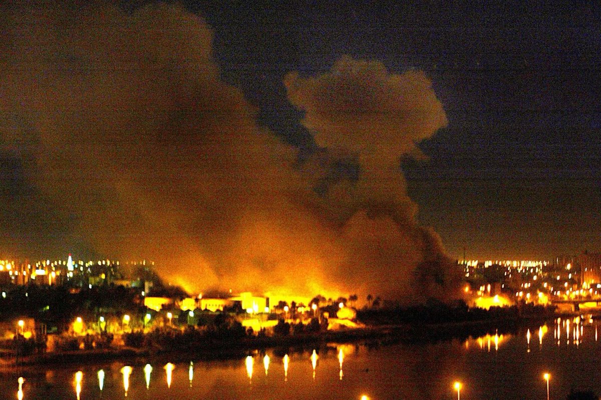 Anti- Israel / Anti ✡️ polemicists <a href="/TuckerCarlson/">Tucker Carlson</a>’s ignorant fact free fraudulent claim - “Israel pushed America to invade Iraq in 2003”. 🤦‍♂️

FACT: America's ARAB allies pressured the U.S. to take out Saddam well before 9/11. The Saudis &amp; the Jordanians were the main actors