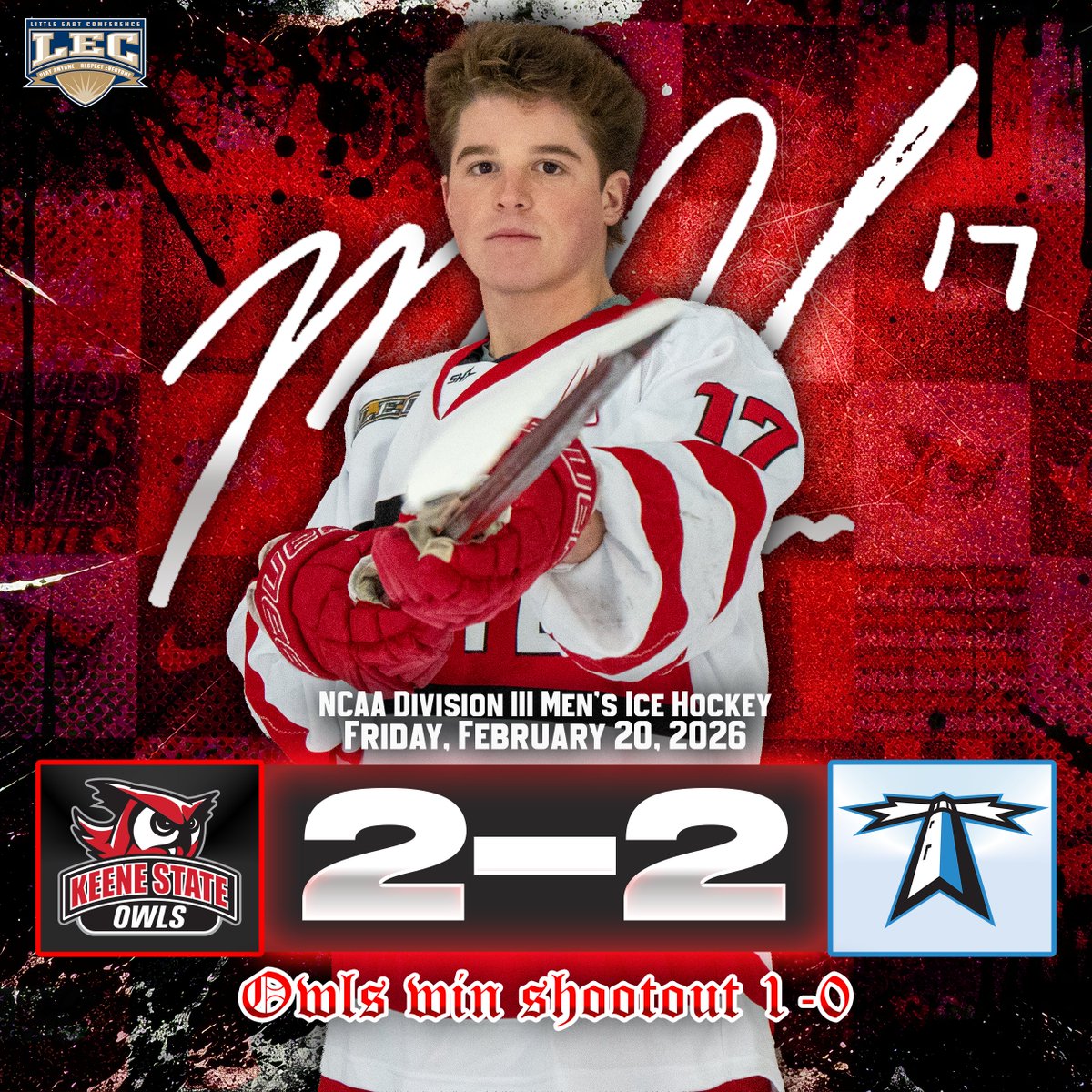 🦉🔴 Keene State Athletics tweet media