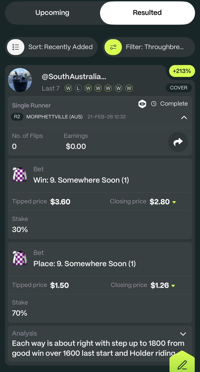 south_tips's tweet photo. Some extra tips on @TIPRbet today and first selection gets up with a super Jason Holder ride. #SomewhereSoon showed massive fight to win there.
@qldtrials https://t.co/85FqhqbsKN