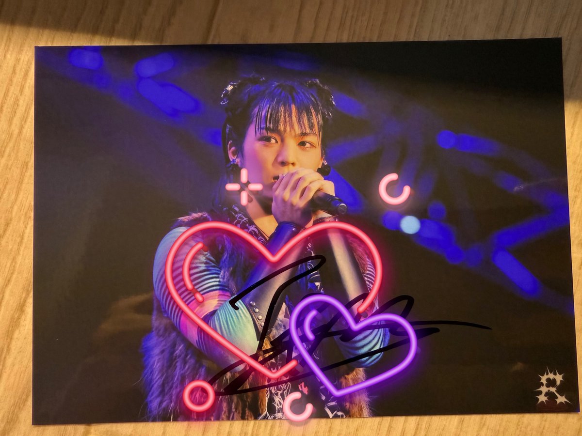 龍宮城 サイン交換 LIVE PHOTO SETバズリズム LIVE 【譲】ITARU 添付