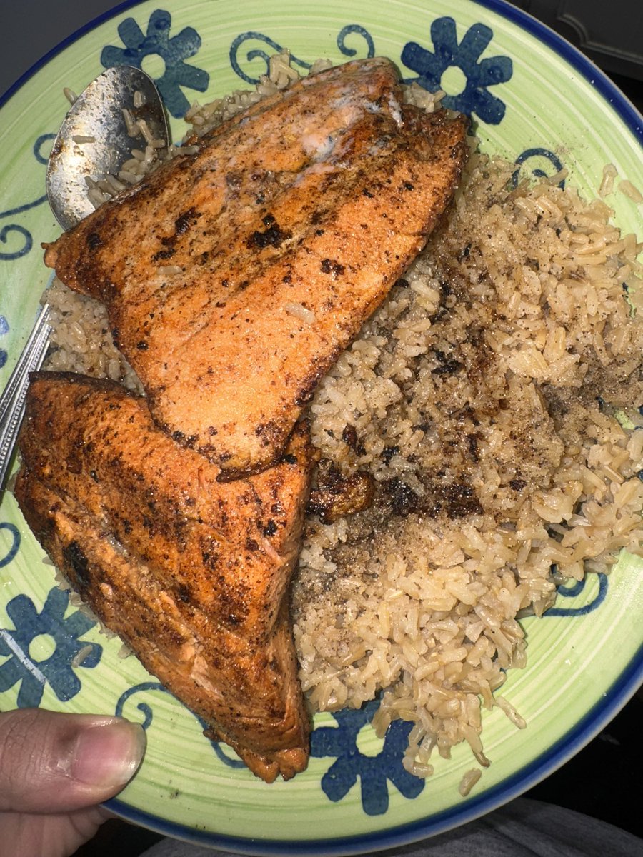 Salmon n rice, WEATS??