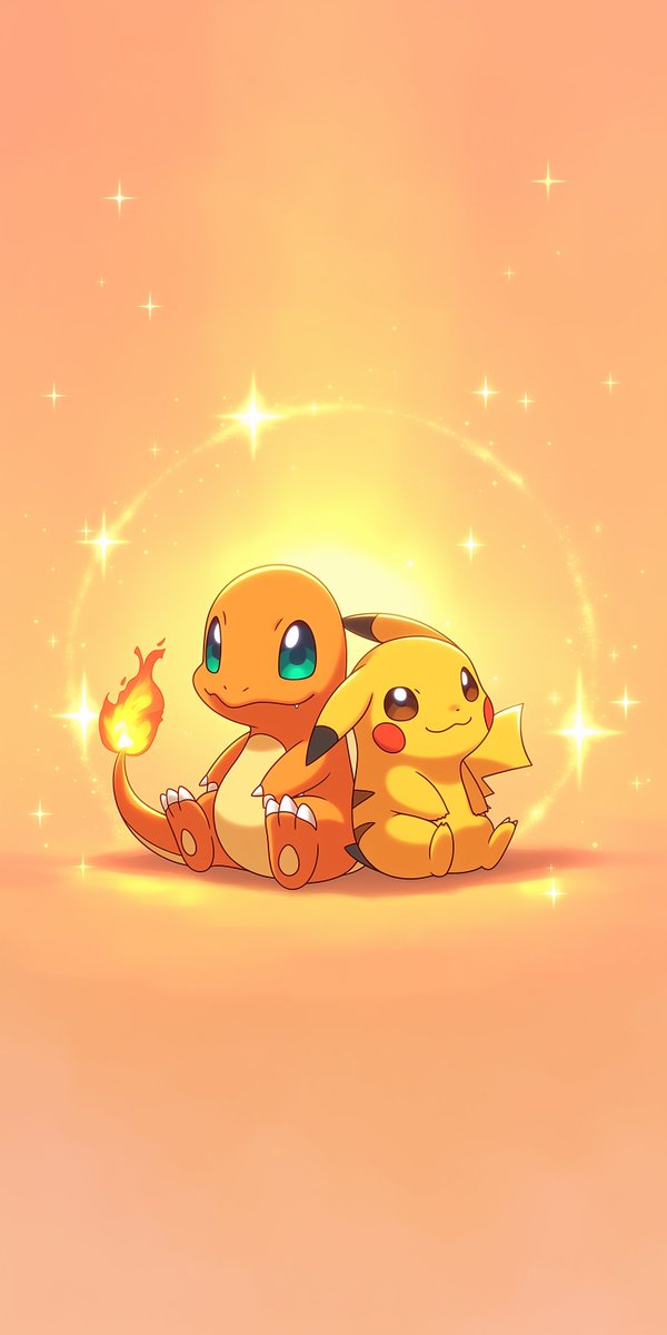 Charmander &amp; Pikachu enjoying a magical moment together! ✨🔥⚡
These two iconic Pokémon share a calm and happy moment, basking in a warm, sparkling light. Perfect for fans who love the bond of Pokémon friends. 💛
#PokemonBNB #PokémonFriends #GameFi #Web3 #NFTCommunity #BNBChain