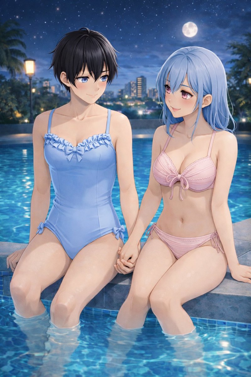 myselfonee's tweet photo. It's just us baby... you can relax.🩵

I think it suits you well!
---
#mtf #crossdress #feminization #gender #identity https://t.co/ULGqj8xveu