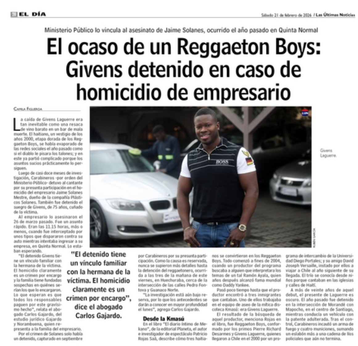 No estará el Givens en la #GalaViña2026. Siempre encontré muy turbio a este weón.