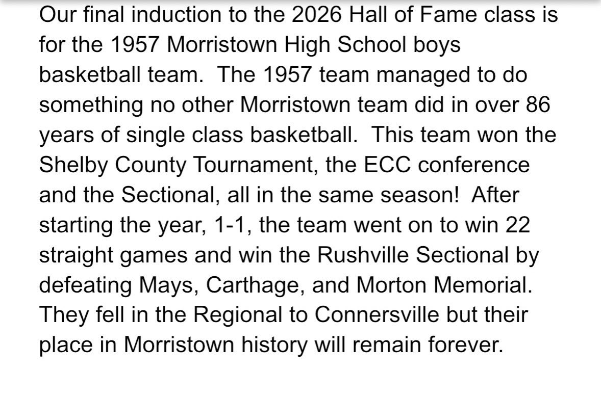 Morristown Athletics tweet media