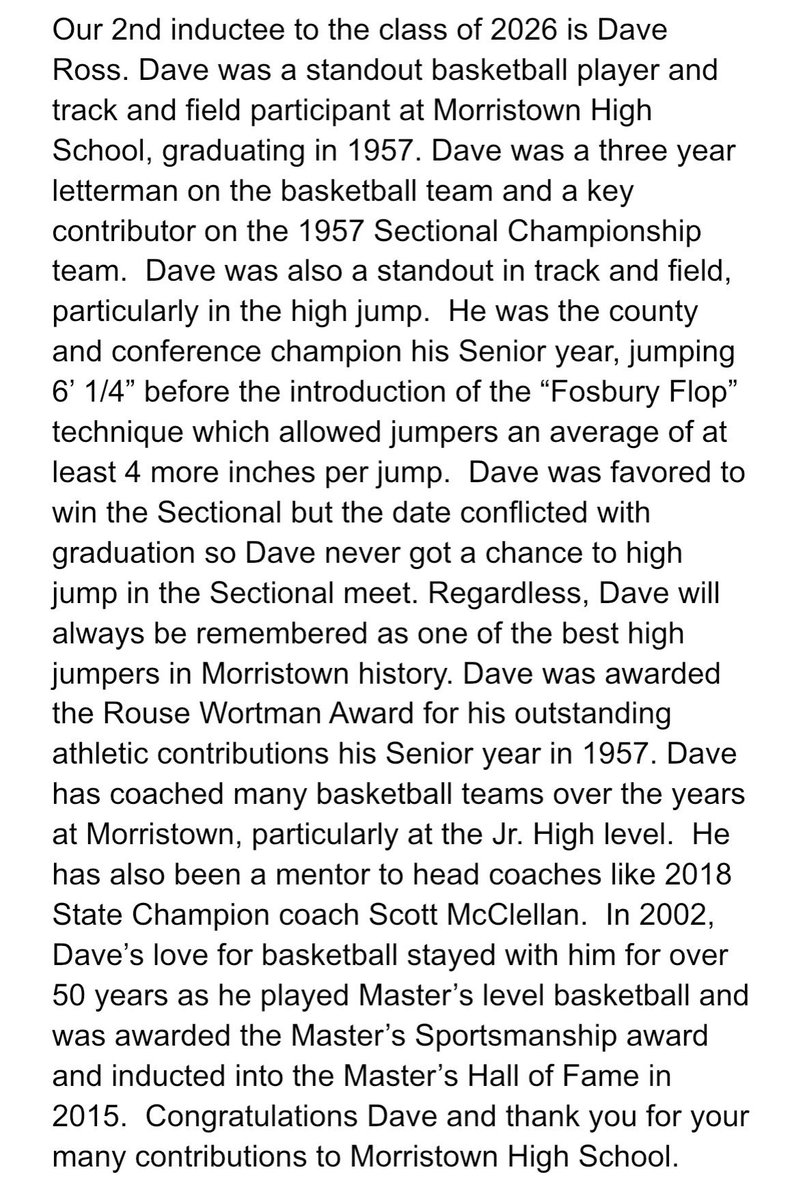 Morristown Athletics tweet media