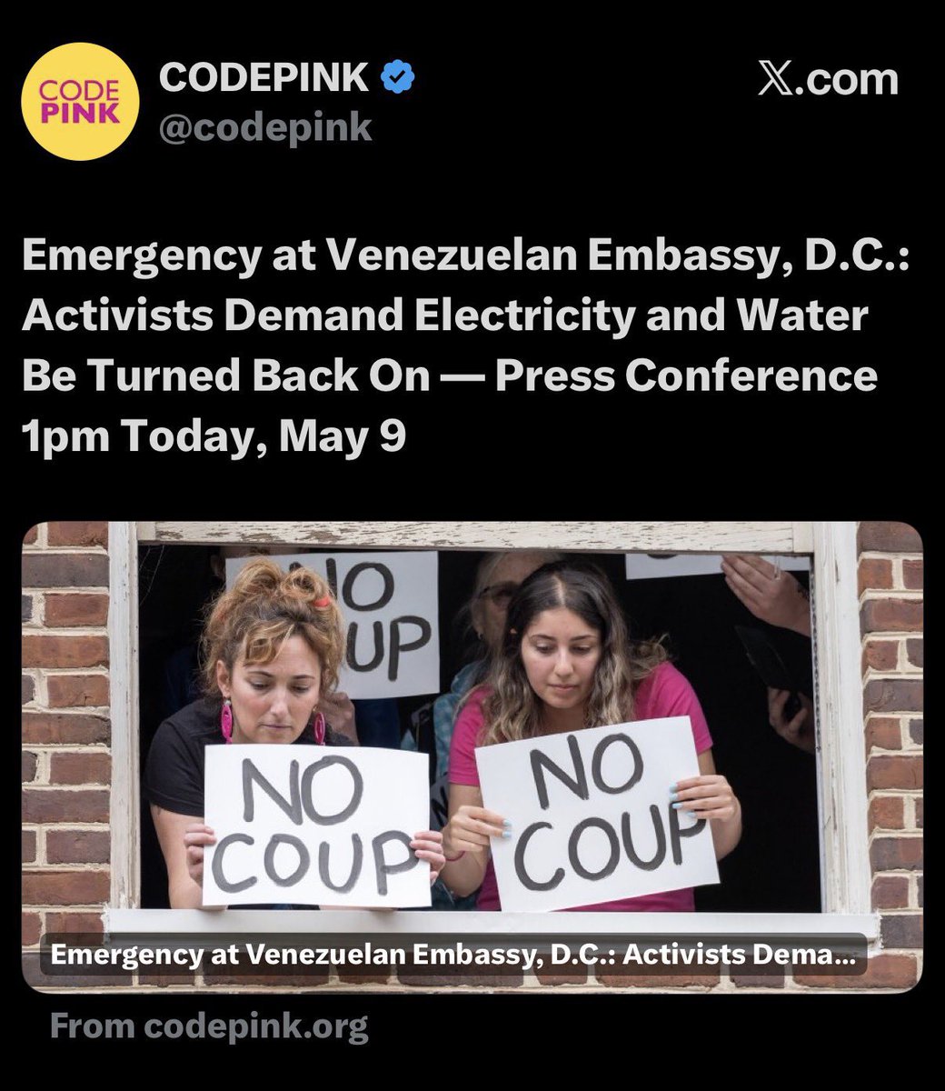 Vean la fecha de la primera foto, CODEPINK tiene 20 AÑOS burlándose del venezolano