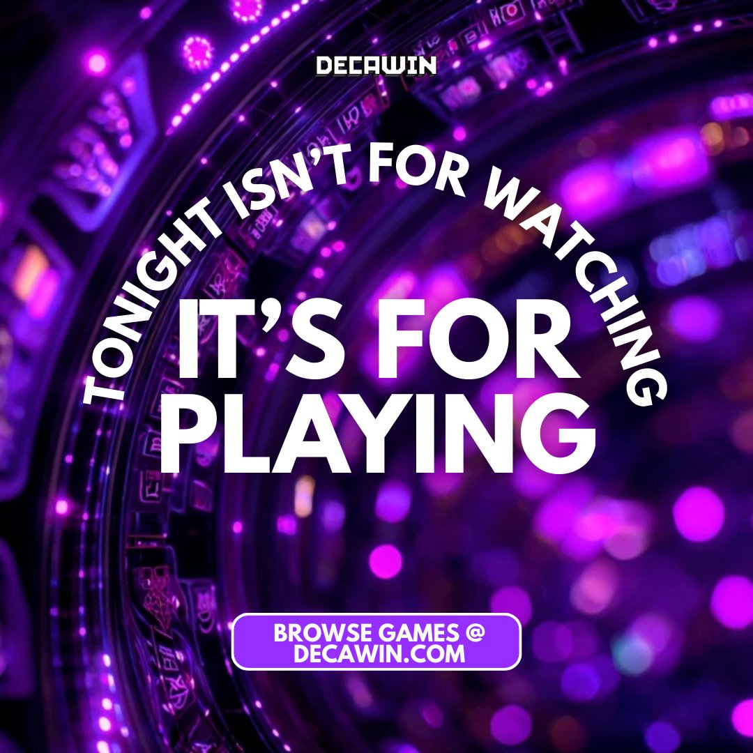 decawincom's tweet photo. Weekend energy is different. ⚡
If you’re online anyway, explore what’s waiting inside the casino lobby tonight.
#WeekendCasino #Decawin #FridayEnergy #GamingTime https://t.co/wUKgKIZVpG