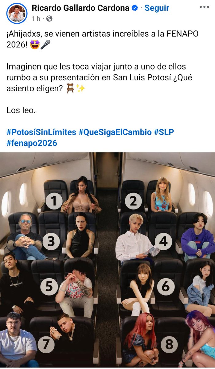 Sé que mi gobernador lo hace para generar engagement pero por favor que traiga a Stray Kids 😫