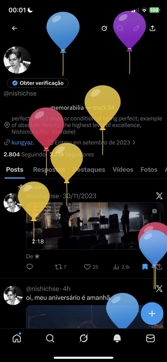 feliz aniversário pra mim galerinha ! 🥳🎉