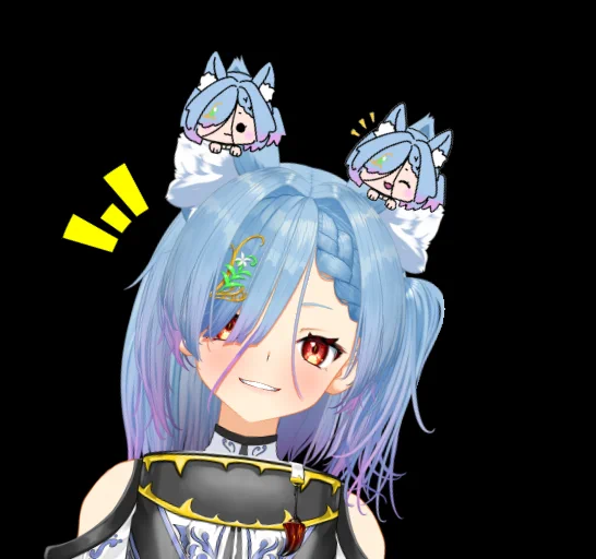 ご視聴ありがとうございました! 龍尾さん()から可愛いのをもらってちょーうれしい! 耳が垂れると真横になっちゃうw