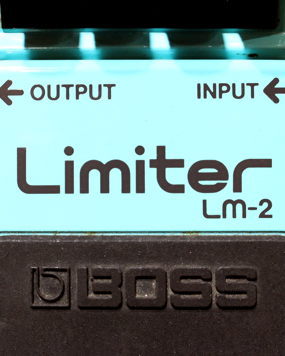 入荷情報】BOSS LM-2 Limiter ――1987年製造。コンプレッサーとは異なる
