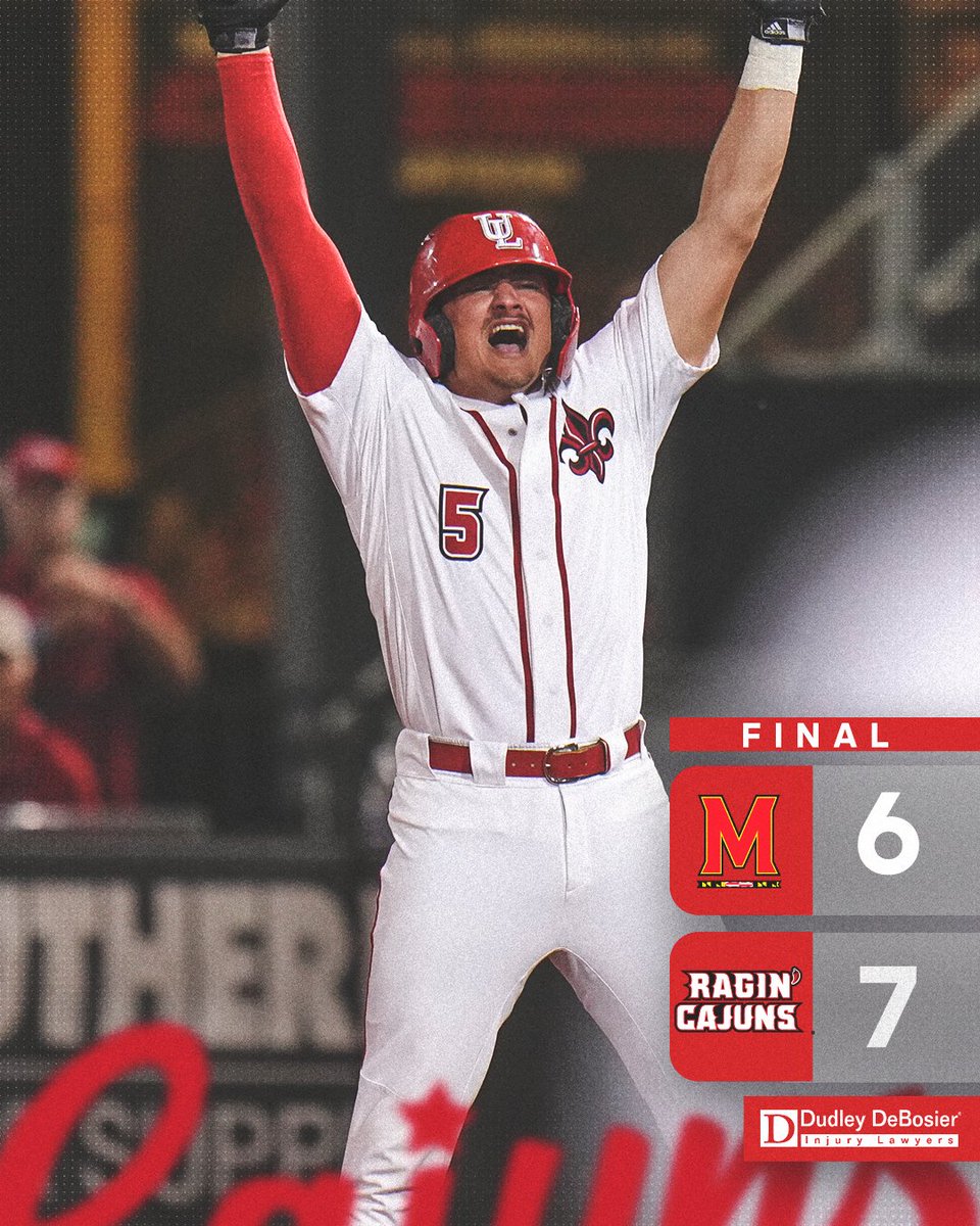 Louisiana Ragin’ Cajuns® Baseball tweet media
