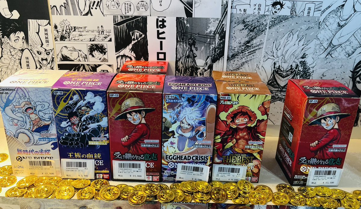 ⭐️トレカ道楽 仙台駅前アーケード店⭐️ 現在のショーケースの状況