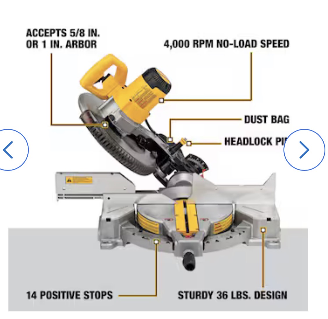 LordOfDiscounts's tweet photo. DEWALT 12-in 15-Amp Single Bevel Compound Corded Miter Saw, now $219 via Lowe's

⬇️ 37% Price Drop

🔗 - https://t.co/i2zfehbJ6p

#LRDeal | #AD https://t.co/481c9ViLtn