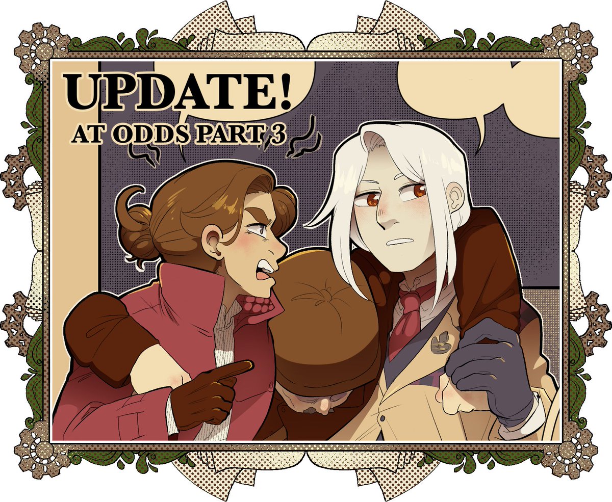 Update!🧪
At Odds Part 3 is now up on Comicfury!
…archforhenryjekyll.thecomicseries.com/comics/1287/#c…🔎
Al's here! Cue the applause!