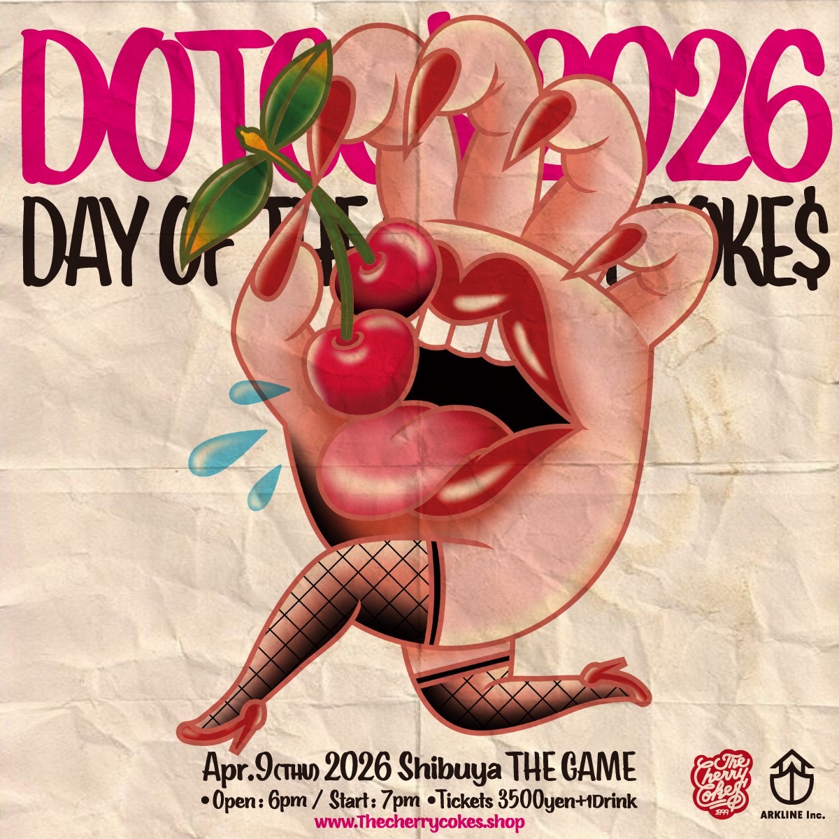 🎫チケット一般発売中🎫/ 04.09(THU)=🍒チェリコの日