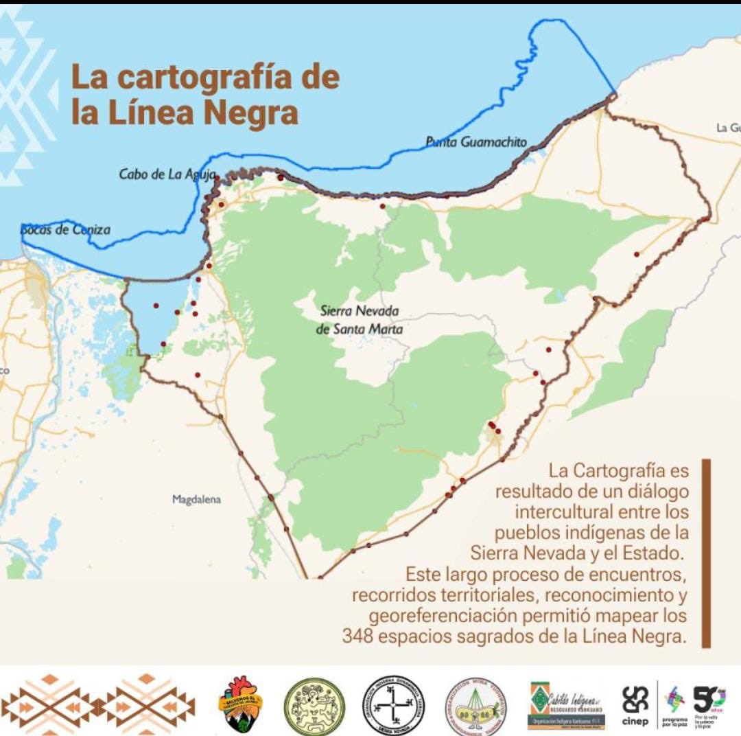 🌎🚨 El Corazón del Mundo está en riesgo.
El Territorio Ancestral de la Línea Negra no es un decreto ni un trámite administrativo. Es un territorio vivo, con orden espiritual, cultural y ancestral que debe ser respetado. 👇🏿